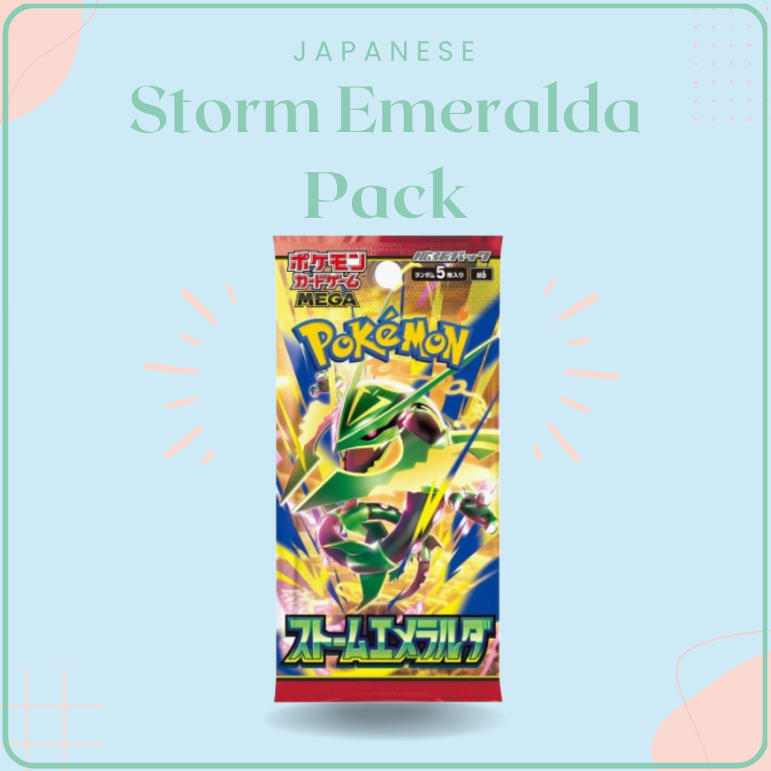 Japanese Storm Emeralda Pack