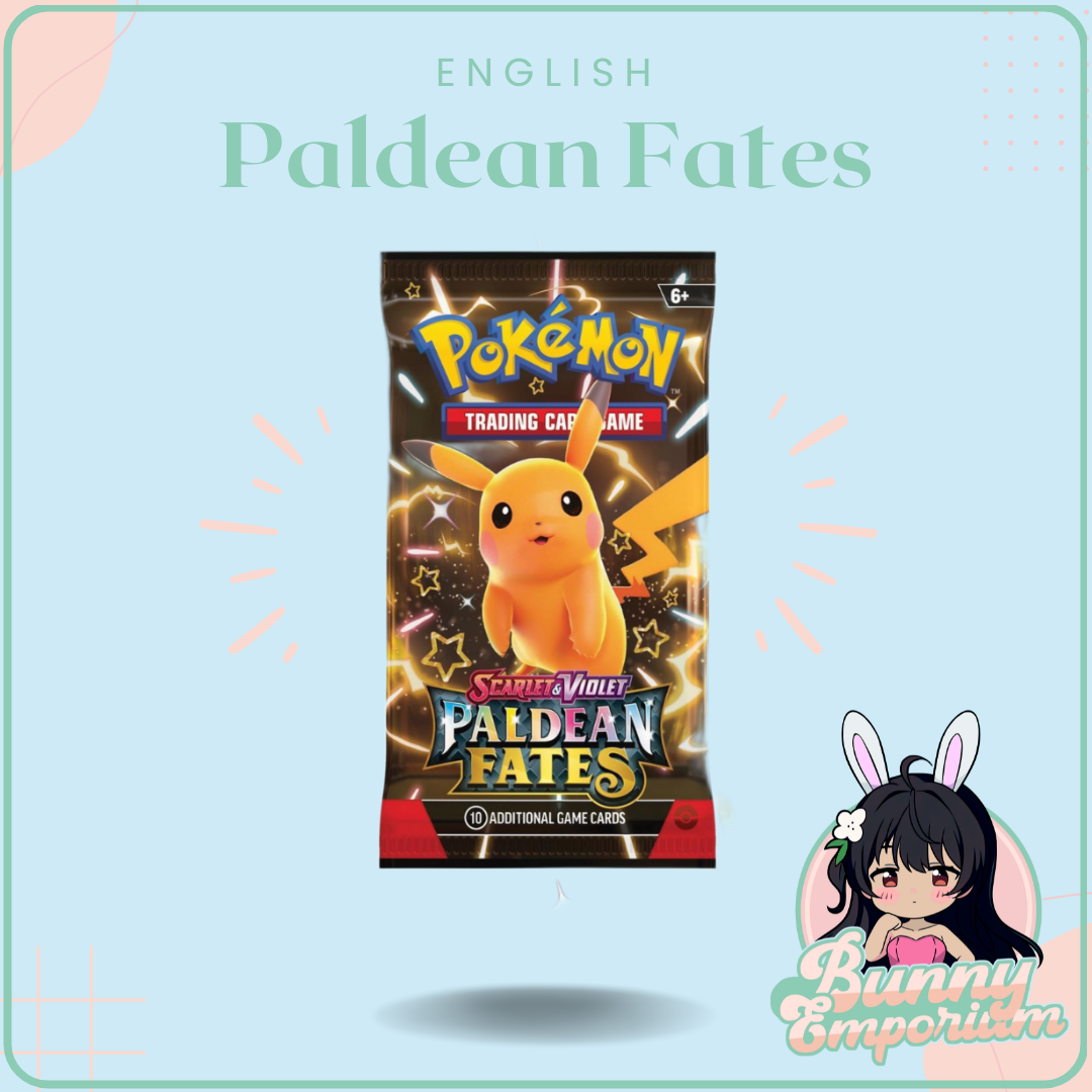 English Paldean Fates Pack
