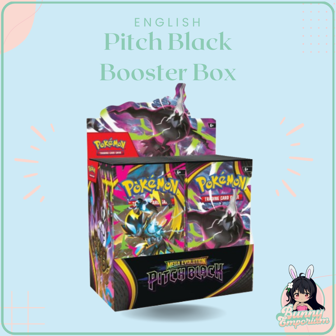 English Pitch Black Booster Box