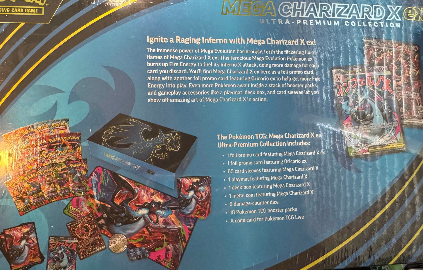 ENGLISH Mega Charizard X ex Ultra Premium Collection