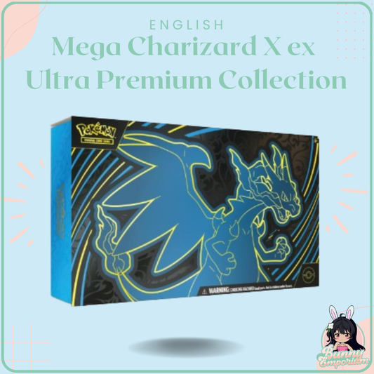 ENGLISH Mega Charizard X ex Ultra Premium Collection