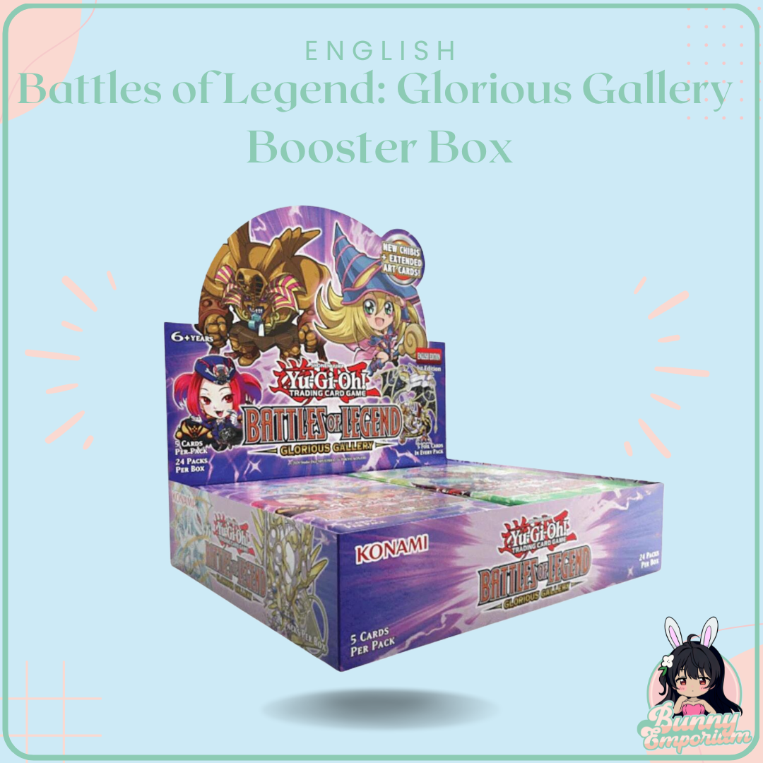 English Yu-Gi-Oh Battles of Legend: Glorious Gallery Booster Box