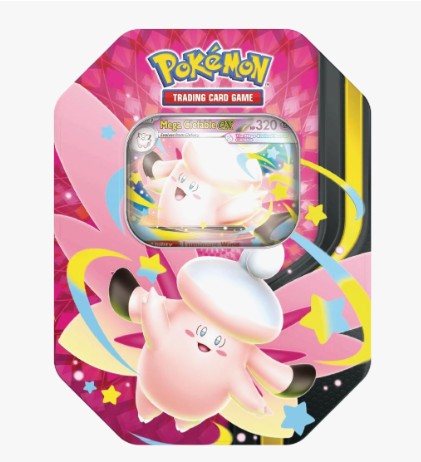 ENGLISH: ONE Mega Moonlit Tin [Choose between Mega Clefable ex OR Mega Gengar ex]
