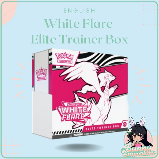 English White Flare Elite Trainer Box